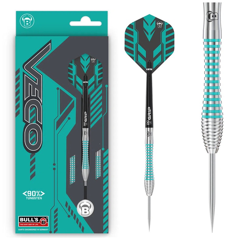Bull’s DE Veco V2 90% Tungsten Steel Tip Darts 21 GRAM