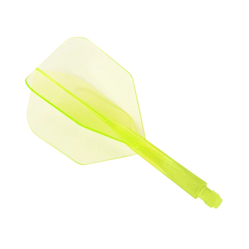 Condor Dart Flights – AXE NEON Yellow No2 Standard Short