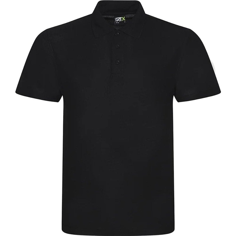 *Darts Polo Shirts – Heavyweight – 200gsm – Black 2XL