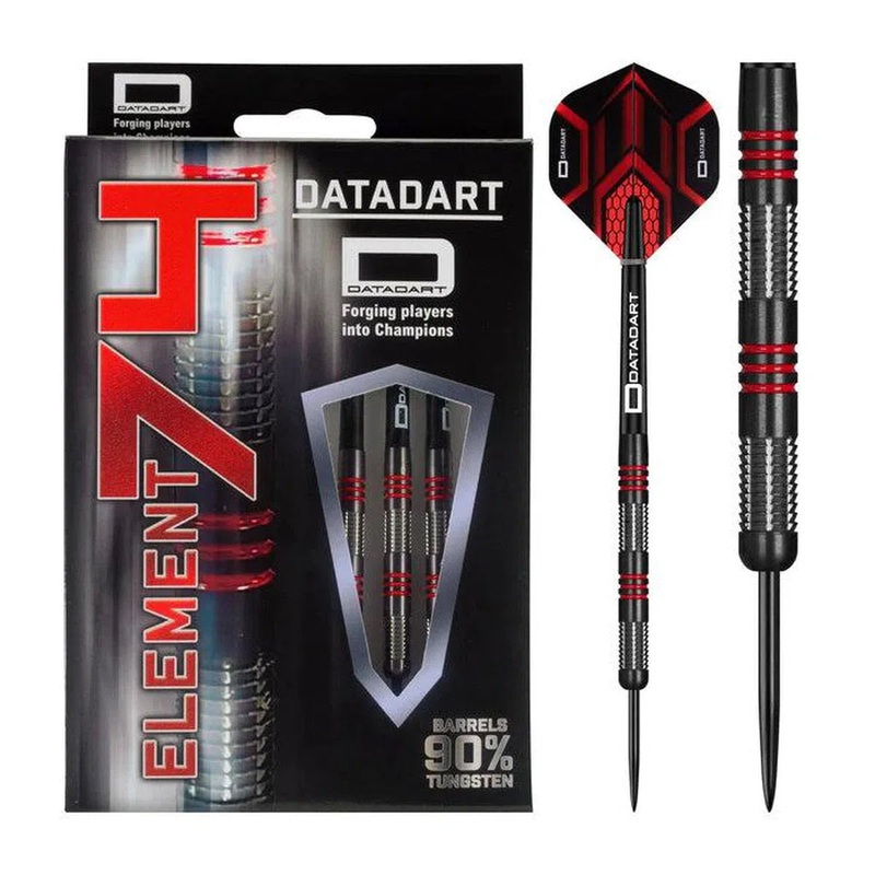 DataDart Element 74 90% Tungsten Steel Tip Darts 22 GRAM