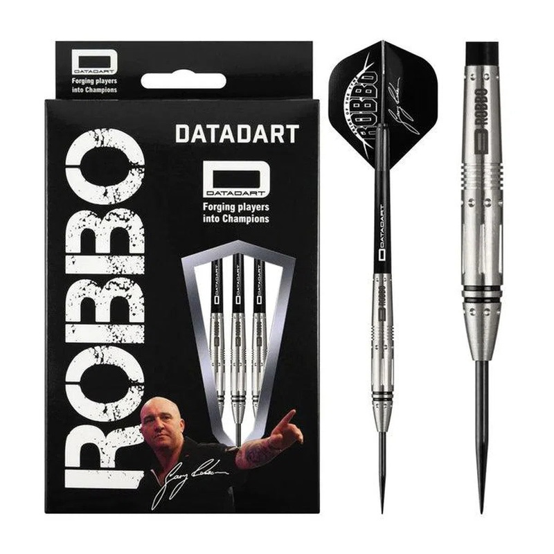 DataDart Gary Robson – MK3 Hybrid 90% Tungsten Steel Tip Darts 22 GRAM
