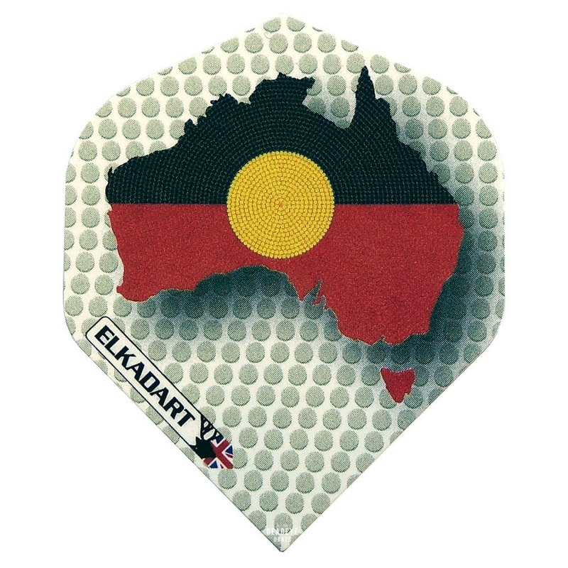 Elkadart 100 Micron Standard Dart Flights Aboriginal No2 Standard