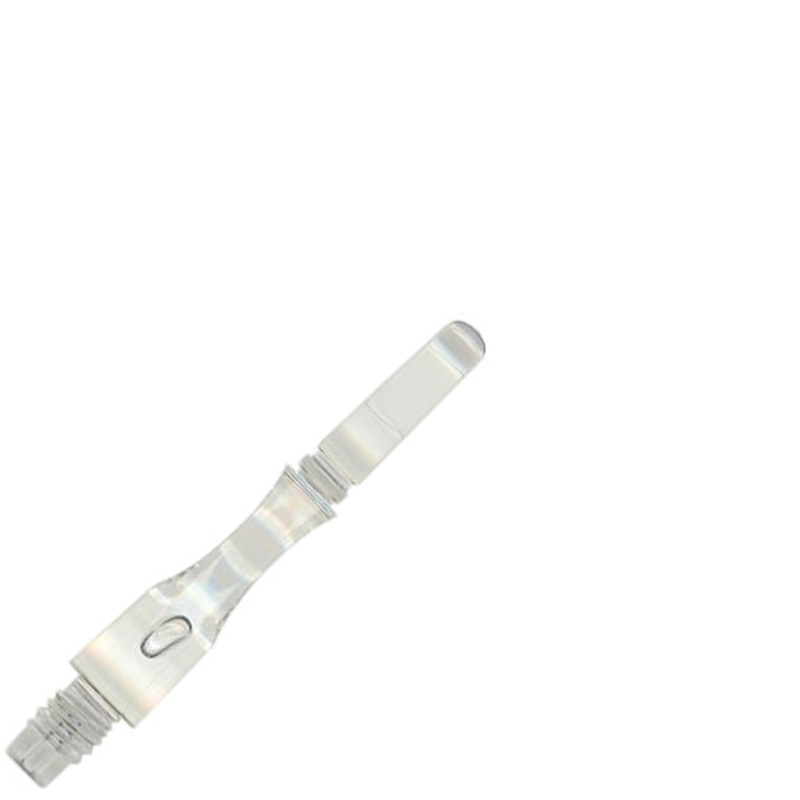 Fit Flight Gear Hybrid Spinning Dart Shafts – X-Short #2 (18.0mm) Clear