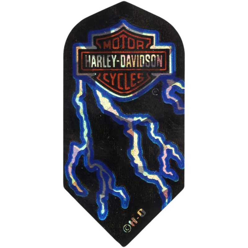 Harley-Davidson Dart Flights – Slim Lightning Slim 100 Micron Polymer