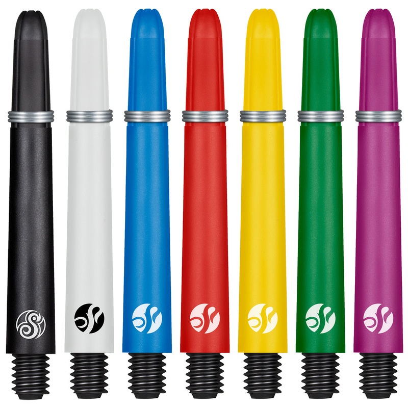 Koi Carbon Dart Stems / Shafts by Shot Short Black