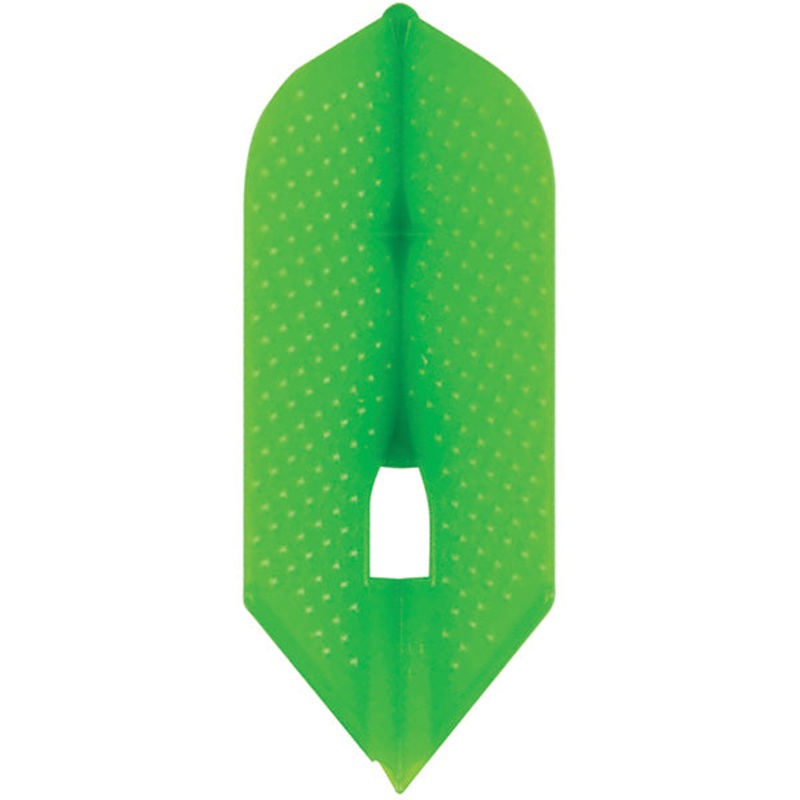L-Style Pro Dimpled Flights – L6 / Slim Green