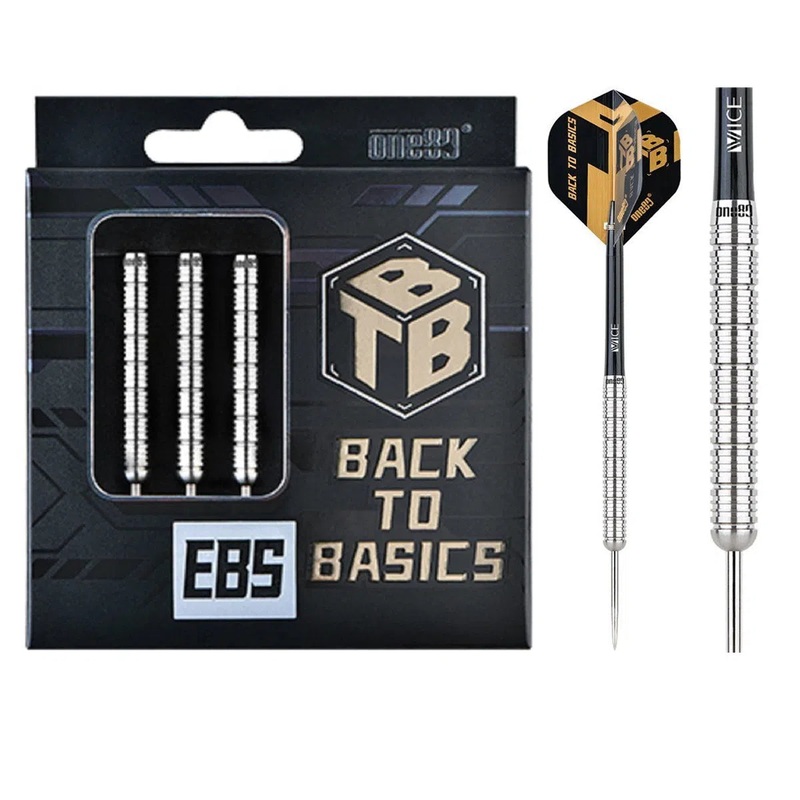 One80 Back To Basics EBS 90% Tungsten Steel Tip Darts 22 GRAM