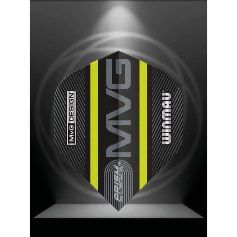 Prism Alpha MvG (Michael Van Gerwen) 2021 Black & Green Extra Thick Standard 100 Micron Poly metronic
