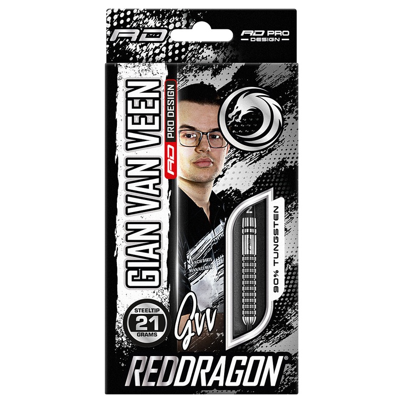 Red Dragon Gian Van Veen Darts 21 grams