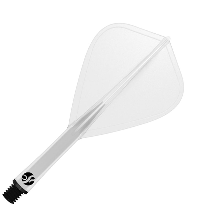 Shot Flight Deck Dart Flight & Shaft System – Kite Short Clear