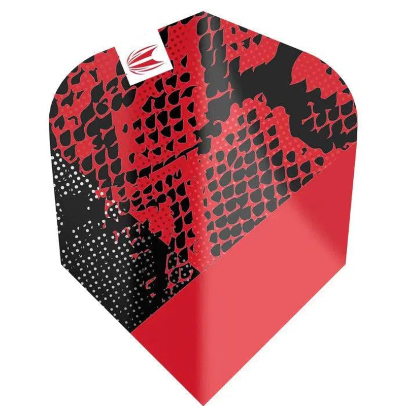 Target Darts Nathan Aspinal Icon Black Red Pro Ultra TEN-X Flights