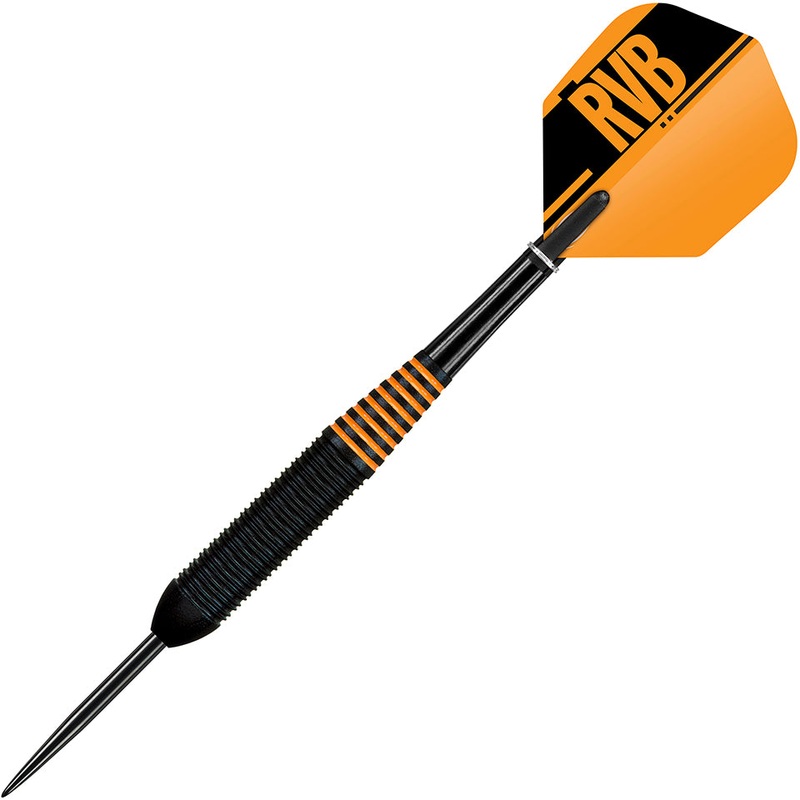 Target Raymond Van Barneveld RVB Black Brass Steel Tip Darts – 22gm