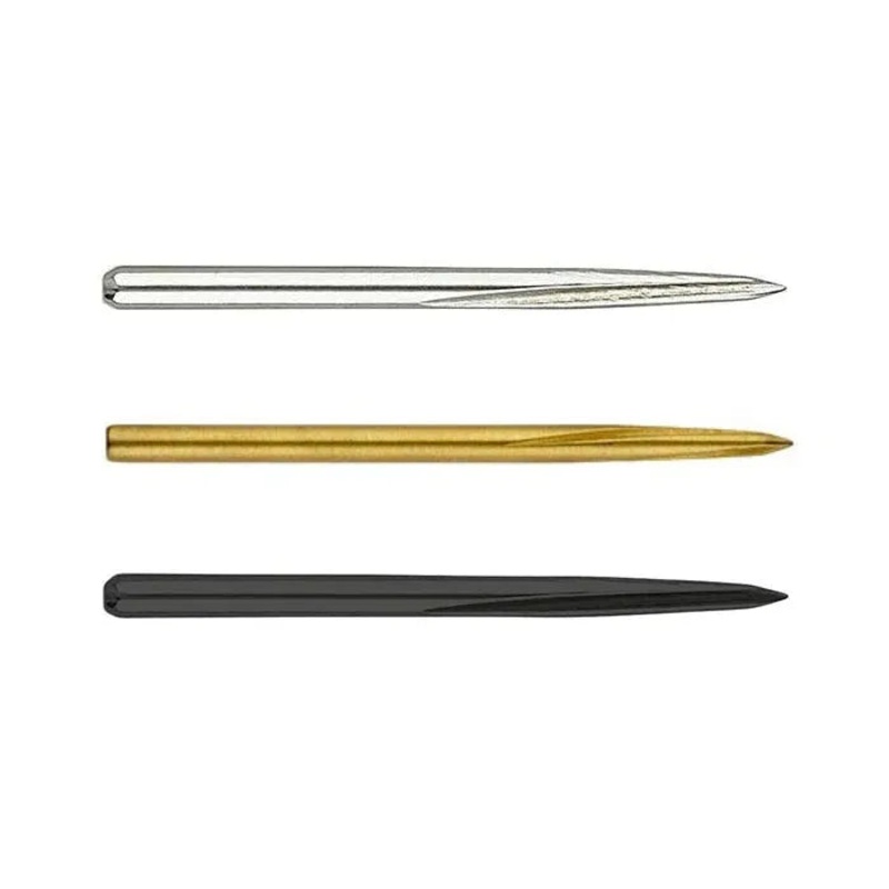 Unicorn Darts Volute Steel Dart Points Black Grooved 36mm