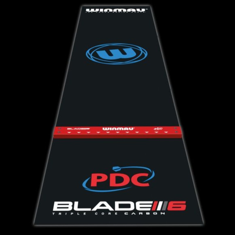 Winmau Pro Zone Precision PVC Dart Mat & Integrated Oche Perfect for any dart zone set-up
