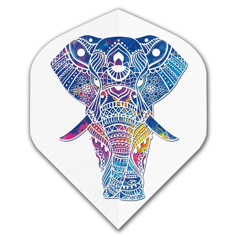 Deadeye Super Metronic Elephant Dart Flights No2 Standard