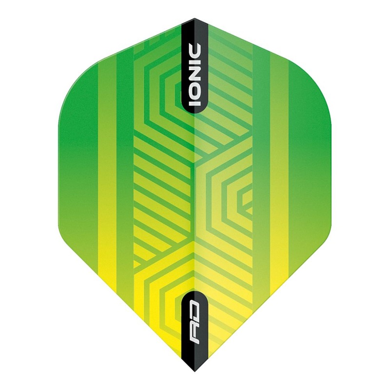 Hardcore Ionic Dart Flights Green No2 Standard