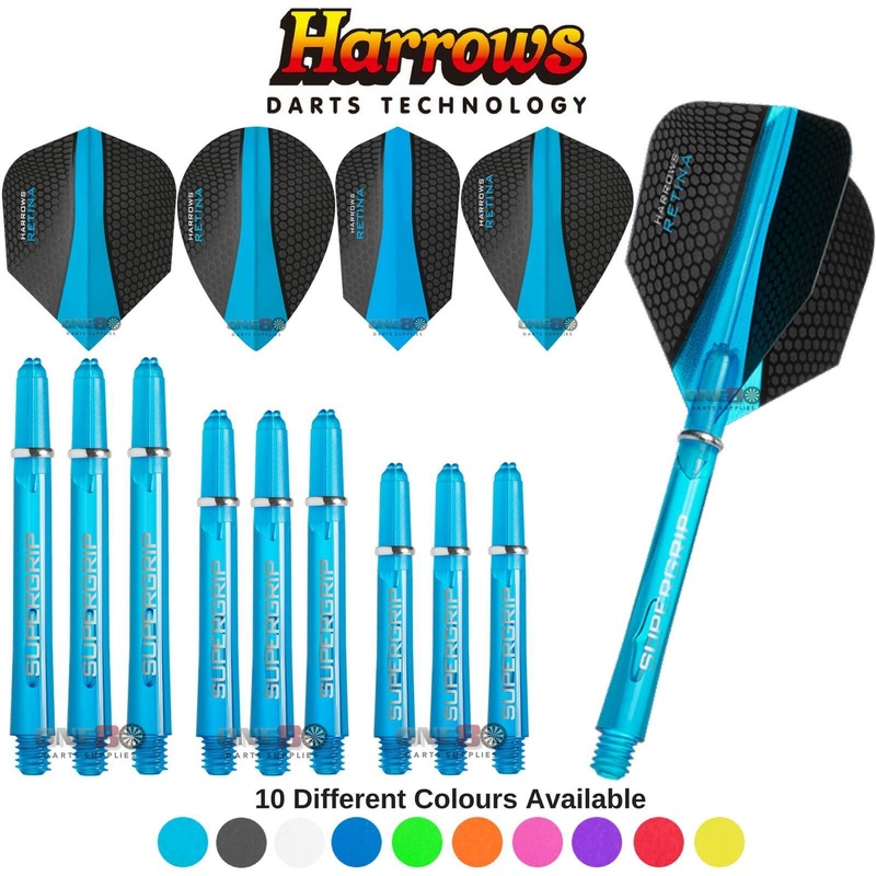 Harrows – Retina – Darts Test Setup Combination Kit Aqua Blue