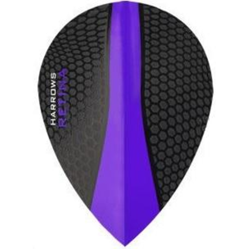 Harrows Retina Pear Purple Dart Flights Purple