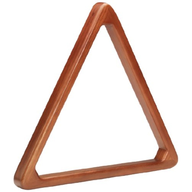 Heavy Duty 8-Ball Triangle – Old World Mahogany