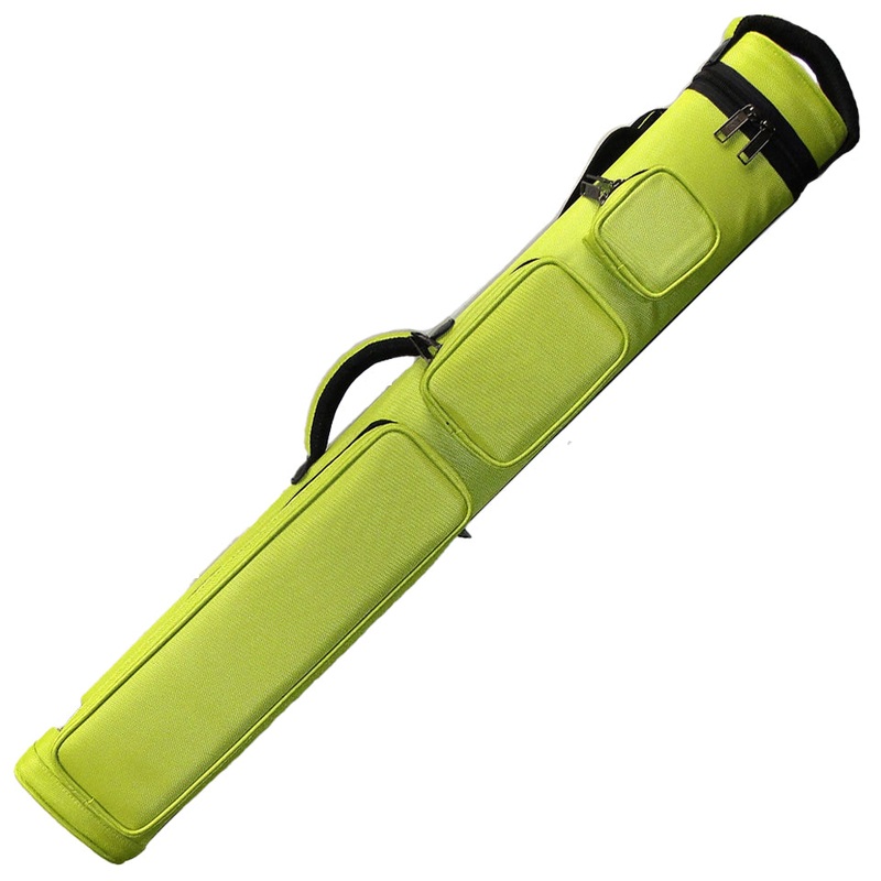 J&J 3B/4S Nylon Cue Case – Lime