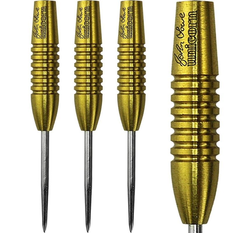 *John Lowe Darts – Unicorn Steel Tip – WC Purist – Gold – 21g 21g