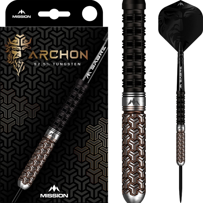 Mission – Archon Darts – Steel Tip – 97.5% Tungsten – 22g 24g 26g 22 grams