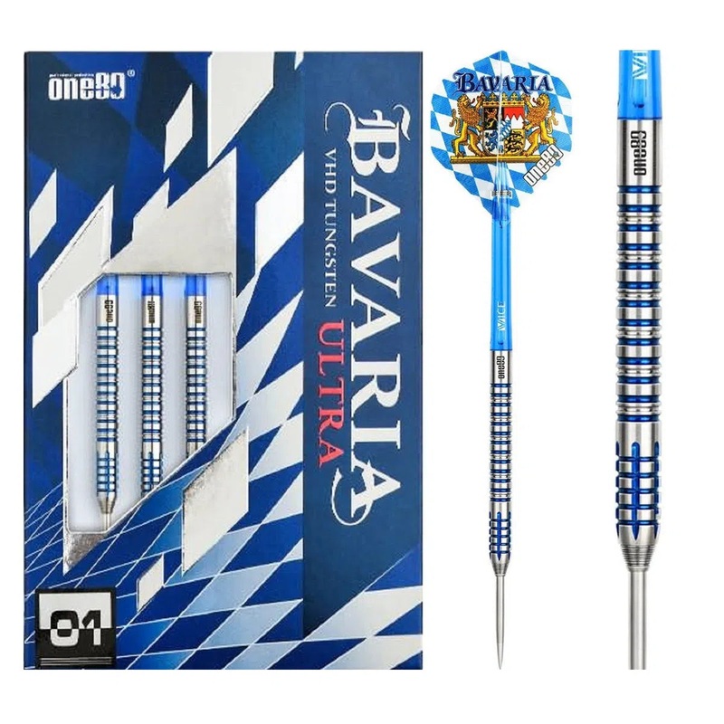 One80 Bavaria Ultra 01 90% Tungsten Steel Tip Darts 21 GRAM