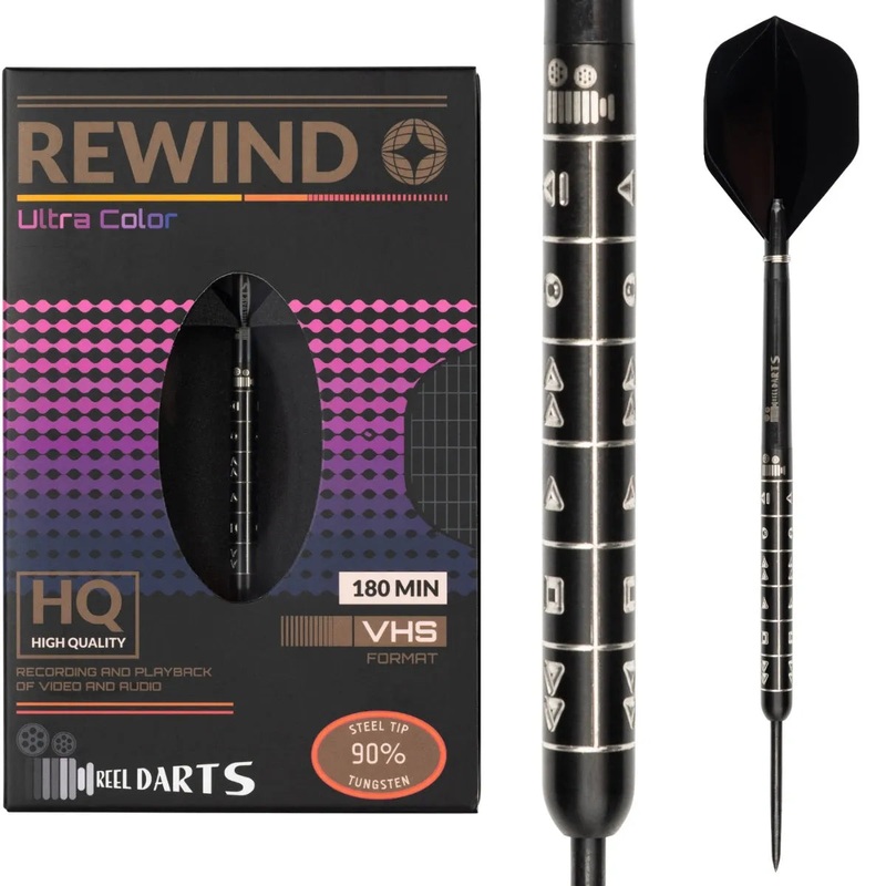 Reel Darts Rewind 90% Tungsten Darts 22 GRAM