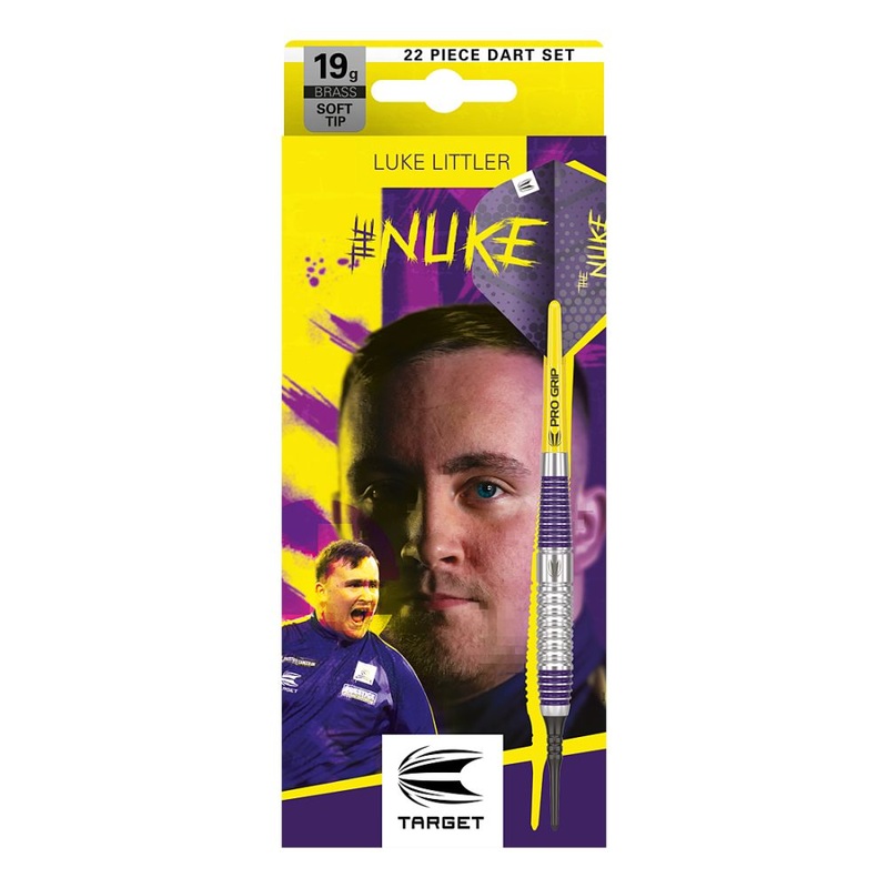 Target Luke Littler Brass Soft Tip Darts 2024 19 grams