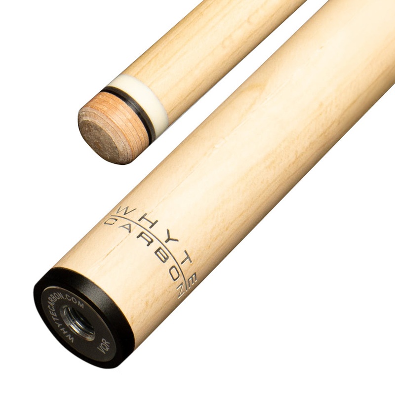 Viking Triple 60 Wood Grain Carbon Fiber 12mm Pool Cue Shaft