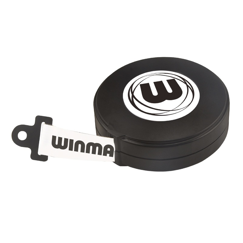 Winmau Oche Tape – Oche Measuring Tape- Setup Pro Black