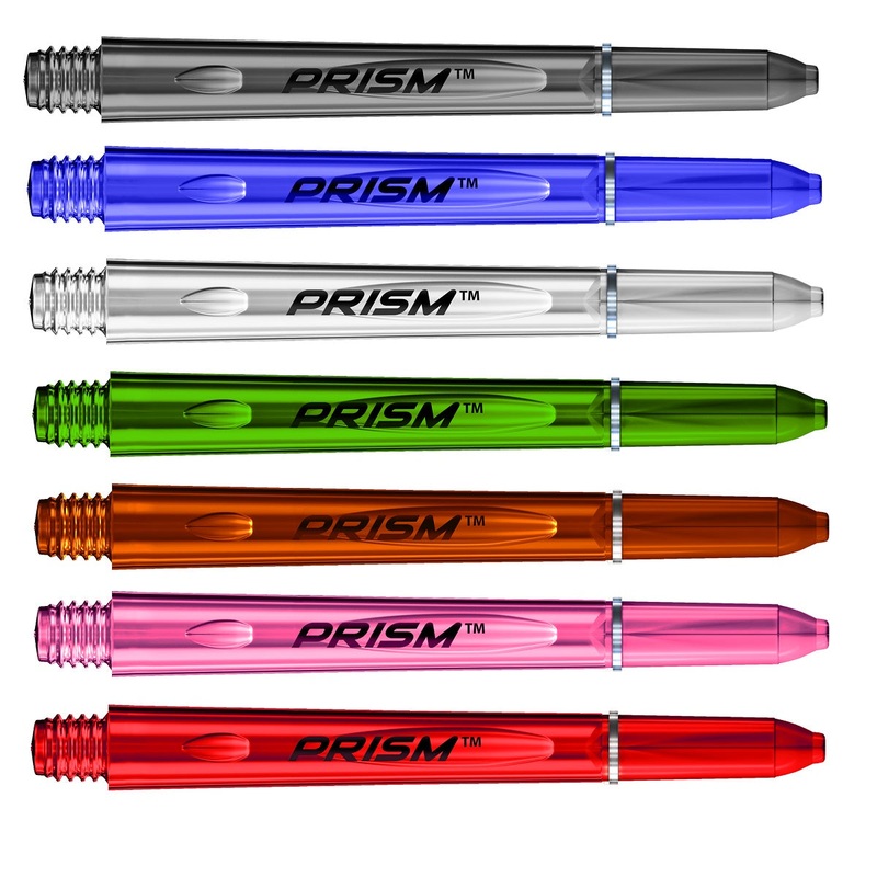 Winmau Prism Polycarbonate Dart Stems / Shafts Black Extra Short