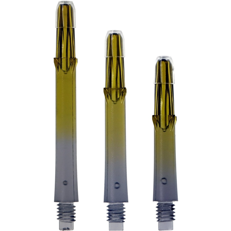 *L-Style – L-Shafts Gradient – N9 – Locked Straight – Black & Yellow L Style 190 33mm Short