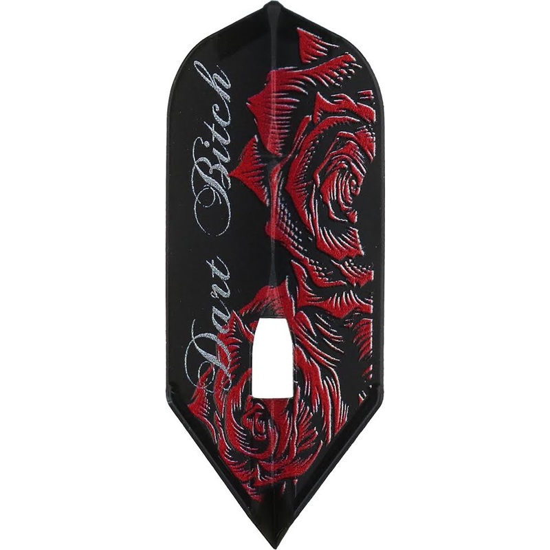 L-Style Pro Dart Bitch Rose Dart Flights – L6 / Slim