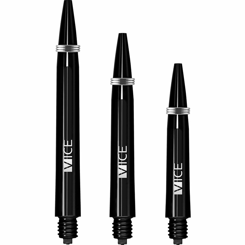 One80 Vice Shafts – Stems with Springs – Black Medium