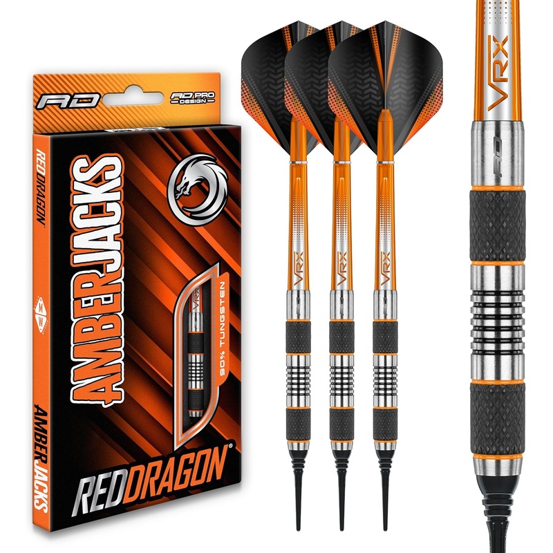 Red Dragon Amberjack 2 16 gram barrel/18 gram full 90% Tungsten SOFT TIP