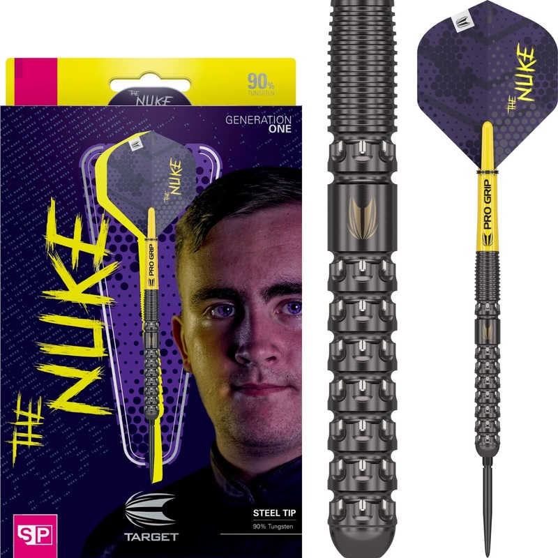 Target – Luke Littler Darts – Swiss Point – Steel Tip – 90% Tungsten – 22g 23g 24g 22 grams