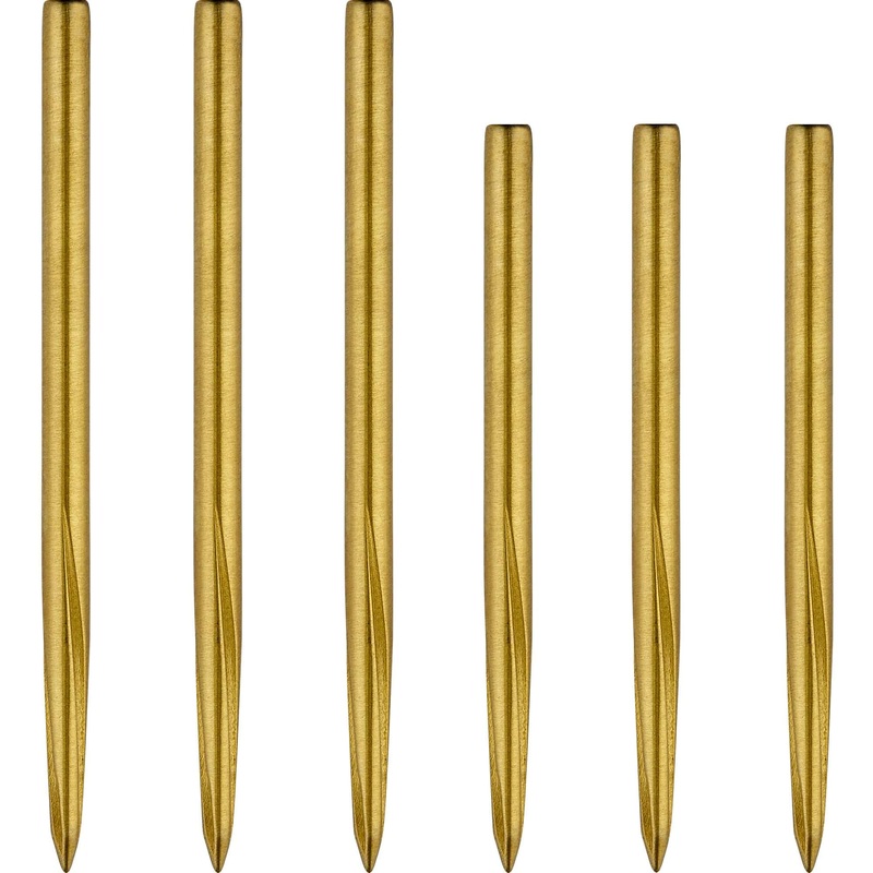 *Unicorn Volute Dart Points – Steel Tip – Smooth – Gold 36mm