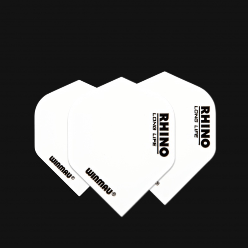 Winmau Rhino White Extra Thick Standard Standard 100 Micron Poly metronic extra thick