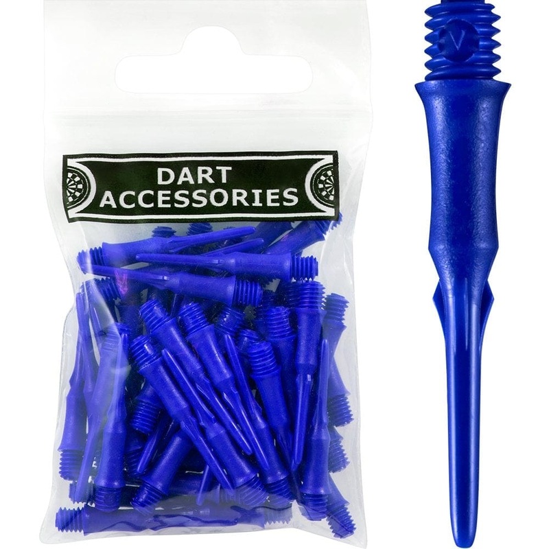 *Cosmo – Soft Tips – 2ba Thread – Fit Point – Pro – Pack 50 Blue