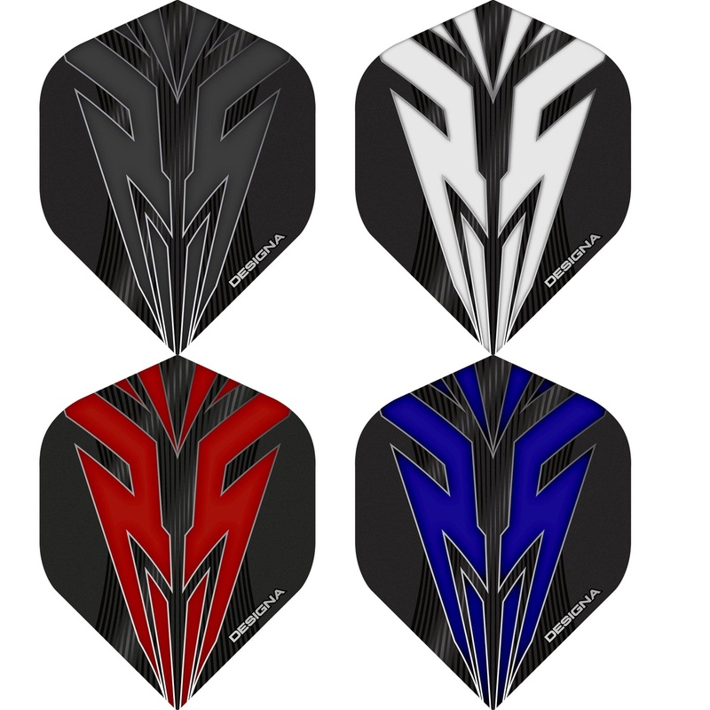 *Designa Mako Darts Flights – Extra Strong – Std Blue