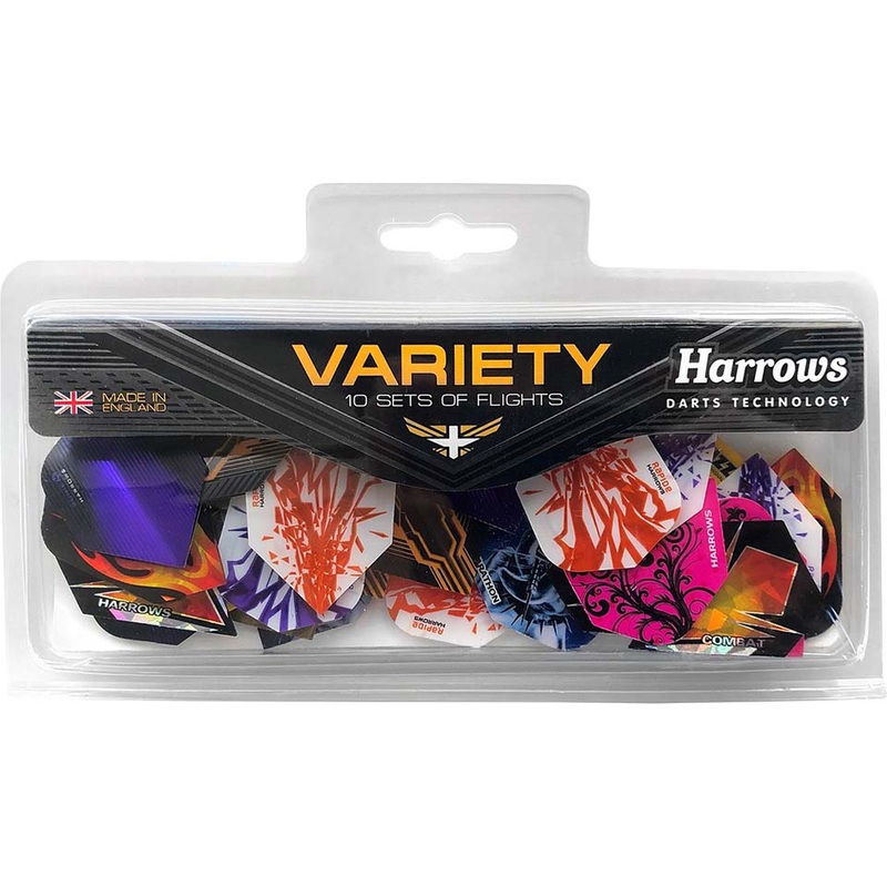 Harrows Variety Flight Ten Pack – Assorted
