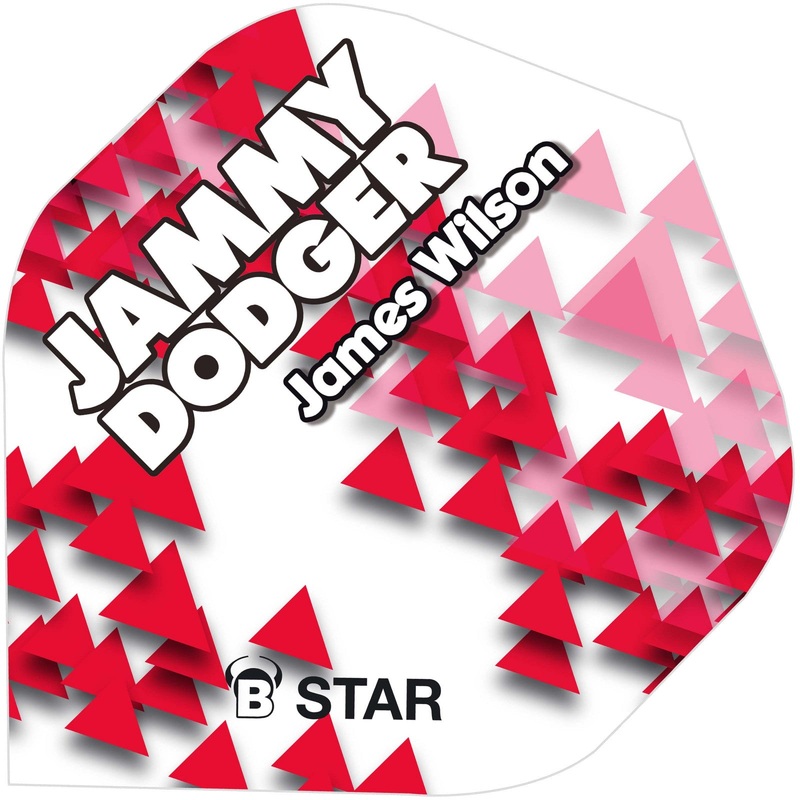 James Wilson B-Star Standard Dart Flights by Bulls