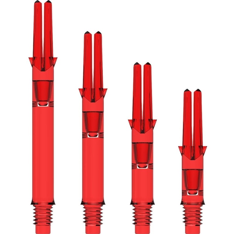 *L-Style – L-Shafts – Straight – Silent Spin – Rose Red L Style 130 27mm Extra Short