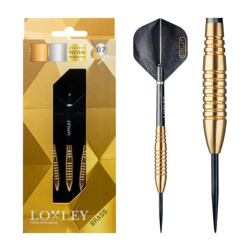 Loxley CuZN 07 Steel Tip Brass Darts 13.5g