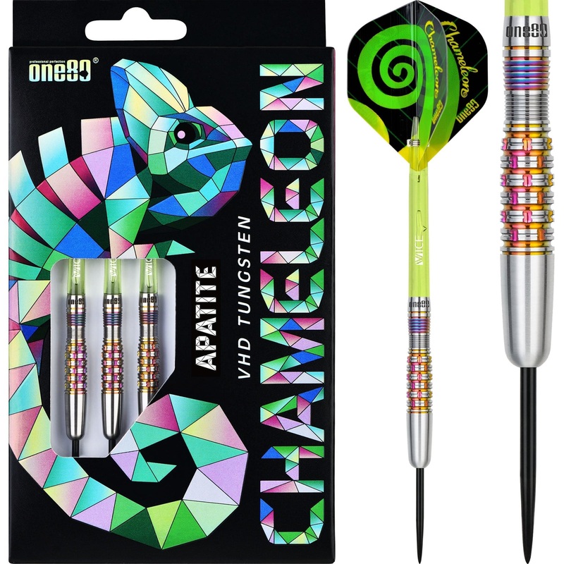 One80 Chameleon Darts – Steel Tip – Apatite 23g