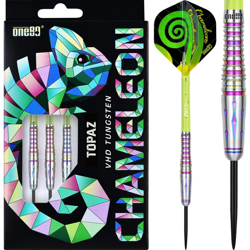 One80 Chameleon Darts – Steel Tip – Topaz Default Title