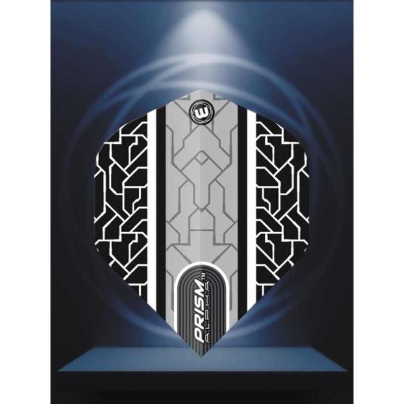 Prism Alpha Black & White Extra Thick Standard 100 Micron Poly metronic extra thick