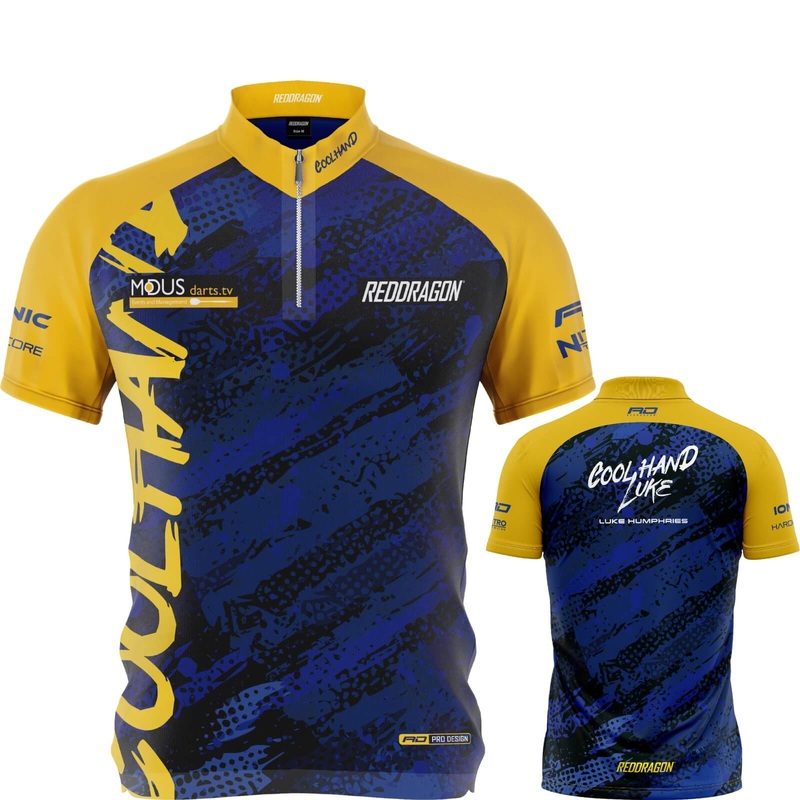 Red Dragon – Luke Humphries Tour Polo Dart Shirt – M to 2XL M