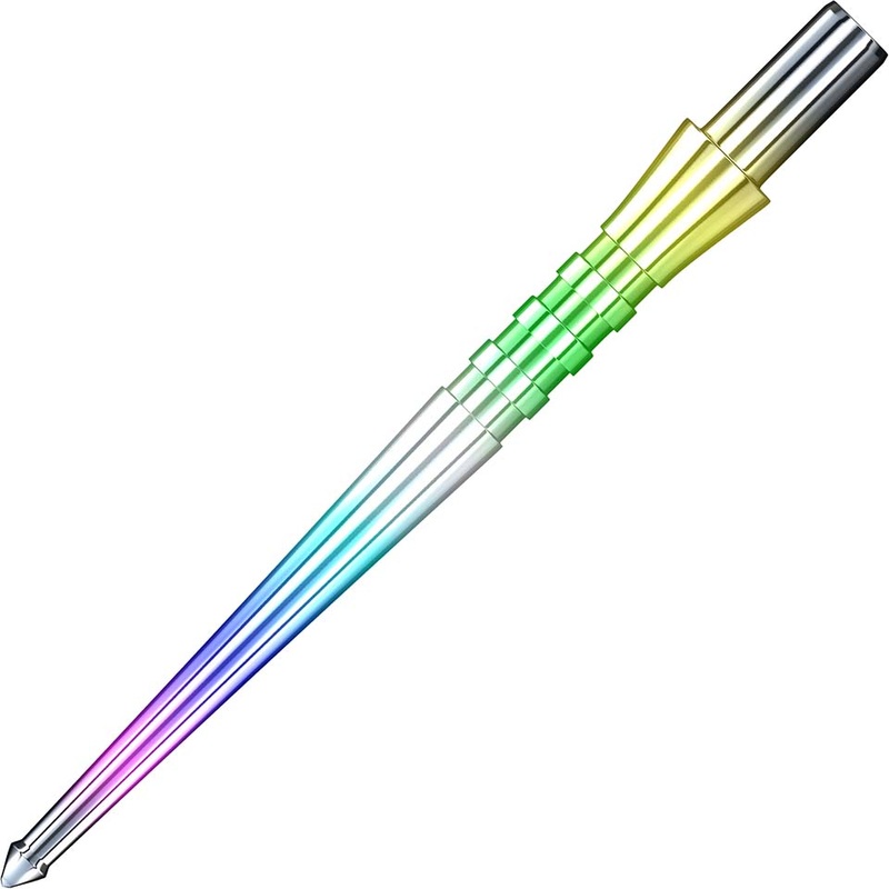 Red Dragon Specialist Raptor GT Steel Points – Rainbow 33mm